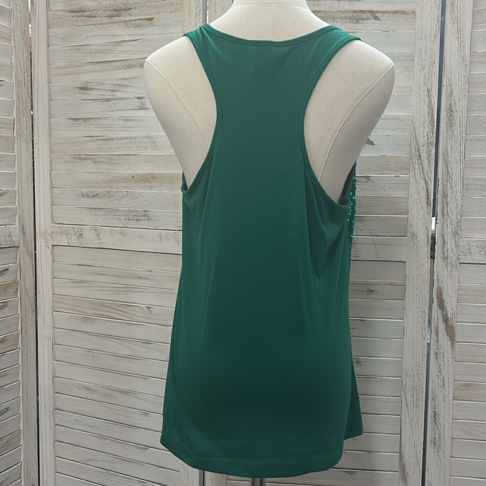 Dots Sequined Racer Back Top - Picture 3 of 5